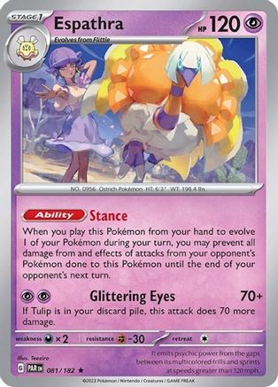 Espathra - 081/182 (Non-Holo) 81 - [Deck Exclusives]