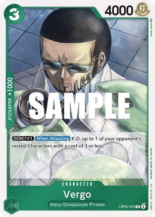 Vergo (OP05-023) - Awakening of the New Era