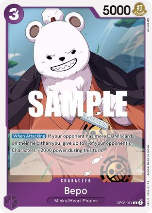 Bepo (OP05-071) - Awakening of the New Era