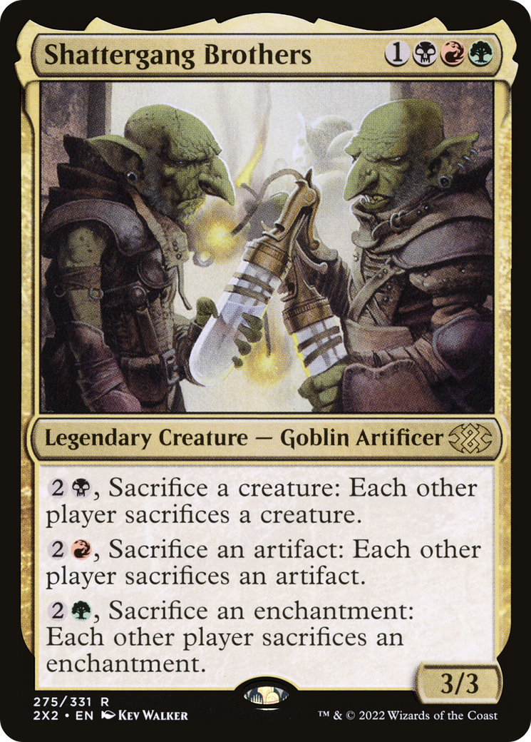 Shattergang Brothers (2X2-275) - [Double Masters 2022] Foil