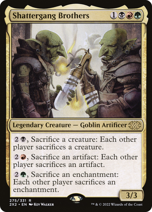 Shattergang Brothers (2X2-275) - [Double Masters 2022] Foil