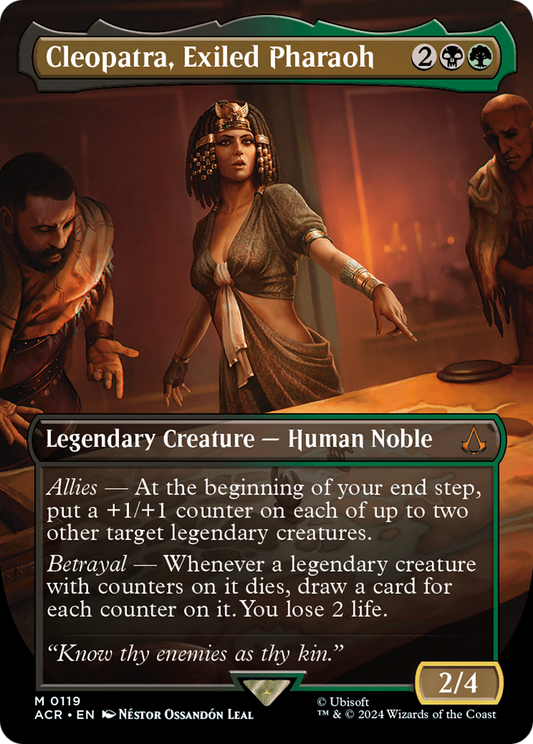 Cleopatra, Exiled Pharaoh (ACR-119) - [Assassin's Creed] (Borderless)