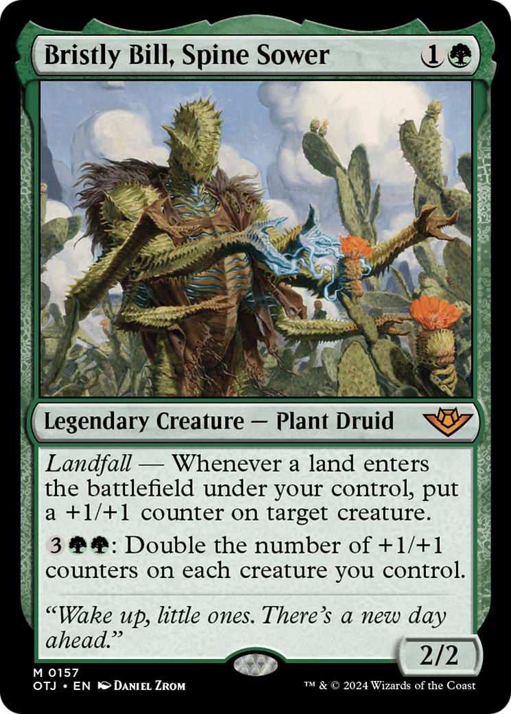 Bristly Bill, Spine Sower (OTJ-157) - [Outlaws of Thunder Junction] Foil