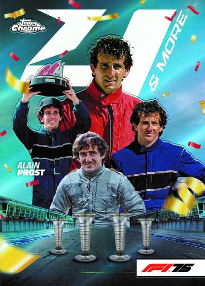 2025 Topps Formula 1 Chrome Racing Value Box