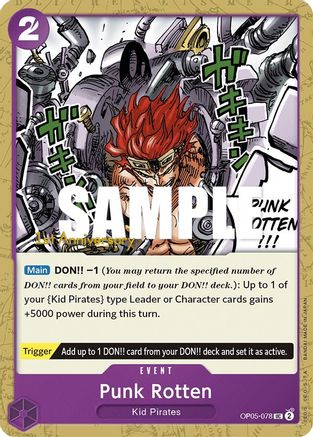 Punk Rotten [Awakening of the New Era: 1st Anniversary Tournament Cards]