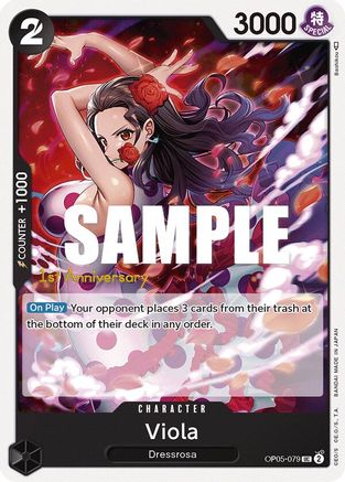 Viola [L'éveil de la nouvelle ère : cartes de tournoi du 1er anniversaire] 