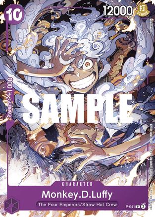 Monkey.D.Luffy (Pirates Party Vol. 5) [Cartes promotionnelles One Piece] 