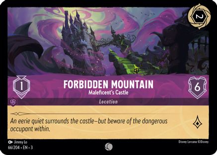 Forbidden Mountain - Maleficent's Castle (66/204)  - Into the Inklands