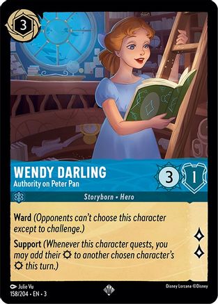Wendy Darling - Authority on Peter Pan (158/204)  - Into the Inklands