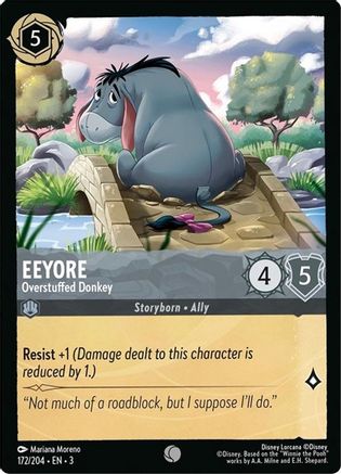 Eeyore - Overstuffed Donkey (172/204)  - Into the Inklands