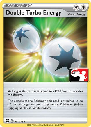 Double Turbo Energy (Cosmos Holo) 151 - [Prize Pack Series Cards] Holofoil