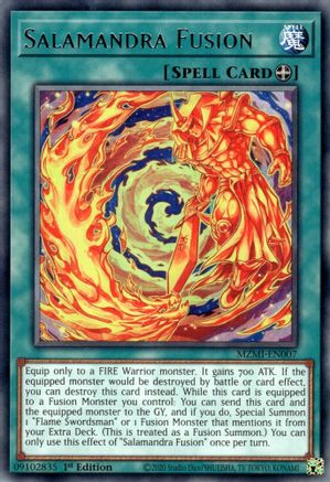 Salamandra Fusion [MZMI-EN007] Rare 