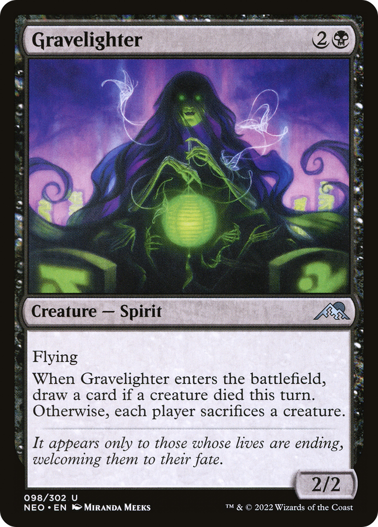 Gravelighter (NEO-098) - [Kamigawa: Neon Dynasty]