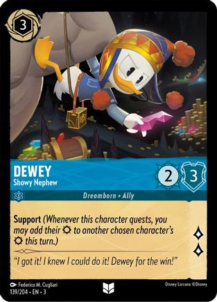 Dewey - Showy Nephew (139/204)  - Into the Inklands