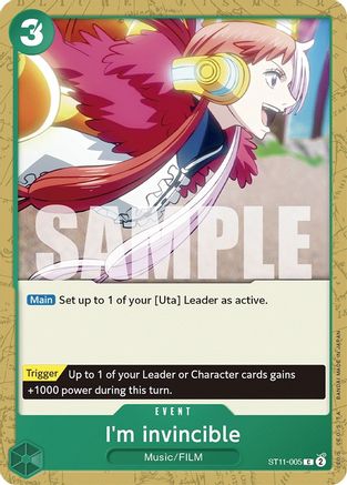Je suis invincible [Starter Deck : Uta] 