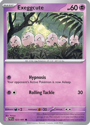 Exeggcute (023/091) [Écarlate et Violet : Destins Paldéens] 