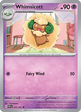 Whimsicott (035/091) [Écarlate et Violet : Destins Paldéens] 