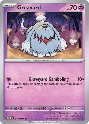 Greavard (042/091) [Écarlate et Violet : Destins Paldéens] 