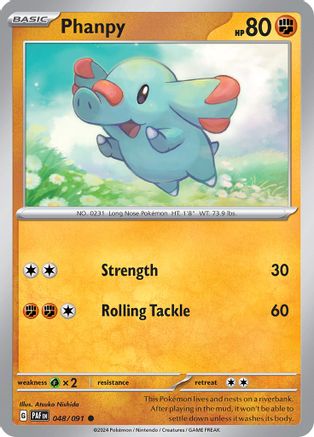 Phanpy (048/091) [Écarlate et Violet : Destins Paldéens] 