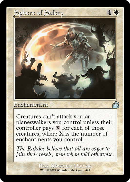 Sphere of Safety (RVR-447) - [Ravnica Remastered] Foil