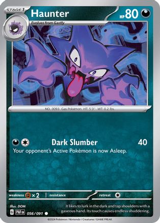 Haunter (056/091) [Écarlate et Violet : Destins Paldéens] 