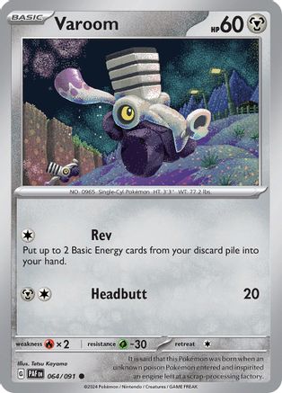 Varoom - 064/091 64 - [SV Paldean Fates]