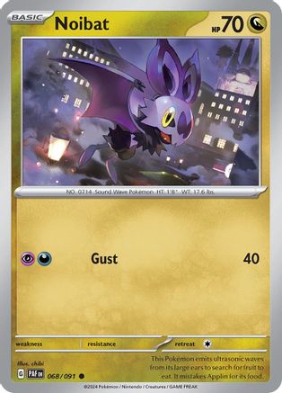 Noibat (068/091) [Écarlate et Violet : Destins Paldéens] 