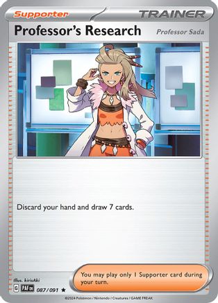 Recherche du professeur (087/091) [Scarlet &amp; Violet : Paldean Fates] 