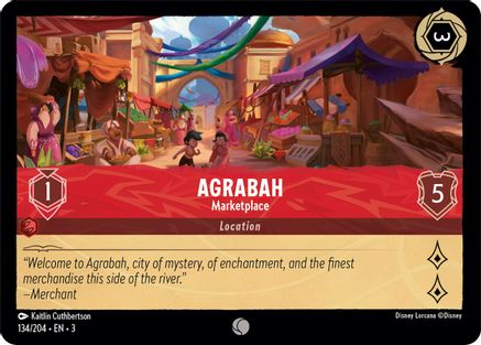 Agrabah - Marketplace (134/204)  - Into the Inklands