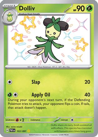 Dolliv 103 - [SV Paldean Fates] Holofoil