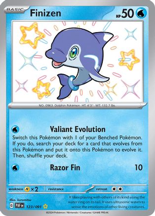 Finizen 123 - [SV Paldean Fates] Holofoil