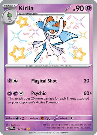 Kirlia (154/091) [Écarlate et Violet : Destins Paldéens] 