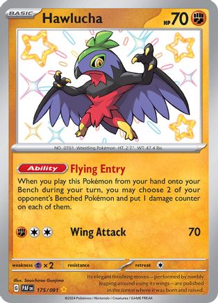 Hawlucha (175/08) [Écarlate et Violet : Destins Paldéens] 
