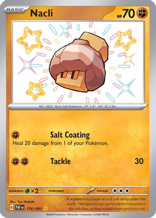 Nacli - 176/091 176 - [SV Paldean Fates] Holofoil
