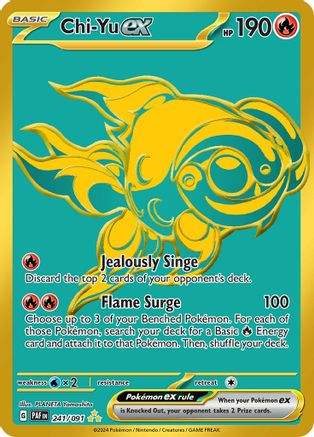 Chi-Yu ex (241/091) [Écarlate et Violet : Destins Paldéens] 