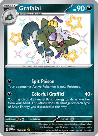 Grafaiai 190 - [SV Paldean Fates] Holofoil