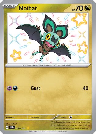 Noibat (194/091) [Écarlate et Violet : Destins Paldéens] 