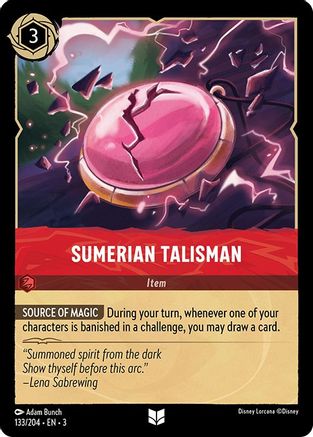 Sumerian Talisman (133/204)  - Into the Inklands