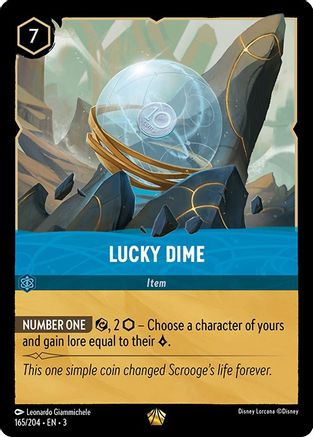 Lucky Dime (165/204)  - Into the Inklands