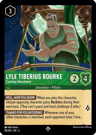 Lyle Tiberius Rourke - Mercenaire rusé (78/204) [Dans les Inklands] 