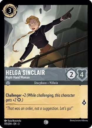 Helga Sinclair - Right-Hand Woman (175/204)  - Into the Inklands