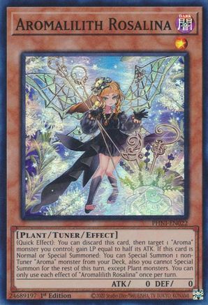 Aromalilith Rosalina [PHNI-EN022] Super Rare 
