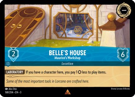 Belle's House - Maurice's Workshop (168/204)  - Into the Inklands