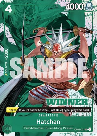 Hatchan (Winner Pack Vol. 6) [Cartes promotionnelles One Piece] 