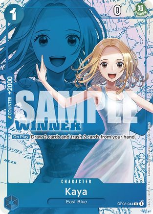 Kaya (Winner Pack Vol. 6) (OP03-044) - One Piece Promotion Cards