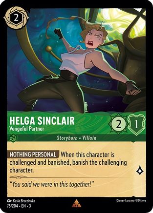 Helga Sinclair - Vengeful Partner (75/204)  - Into the Inklands
