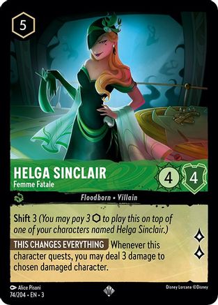 Helga Sinclair - Femme Fatale (74/204)  - Into the Inklands