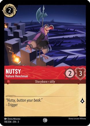 Nutsy - Vulture Henchman (118/204)  - Into the Inklands