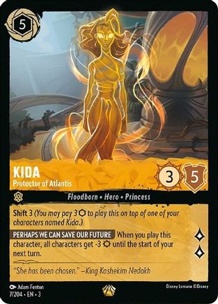 Kida - Protector of Atlantis (7/204)  - Into the Inklands