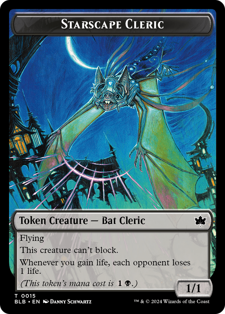 Starscape Cleric (TBLB-015) - [Bloomburrow Tokens] Foil
